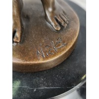 Statuette "Male erotica (hands behind the head)"