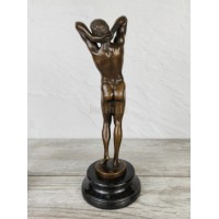 Statuette "Male erotica (hands behind the head)"