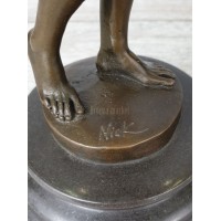 Statuette "Male erotica (hands behind the back)"