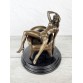 Statuette "Nude in a chair (ST-081)"