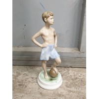 Statuette "Young football player"
