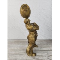 Statuette "Strong man with a bucket"
