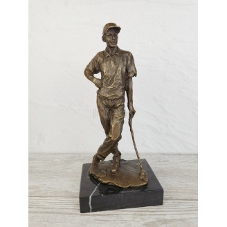 Statuette "Golfer retro 2"