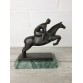 Equestrian statuette