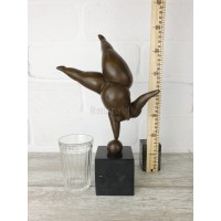 Statuette "Gymnast on a ball (LE-058)"