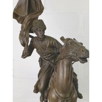 Sculpture "Cossack with a banner"