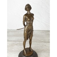 Statuette "Woman with a whip"