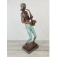 Statuette of a "Half-naked saxophonist"