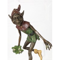 Statuette "Troll with snails"