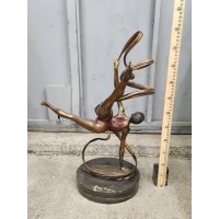 Statuette "Gymnast with a ribbon (large)"