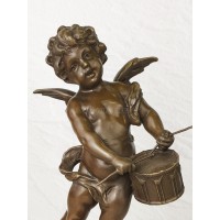 Statuette "Cupid with drums"