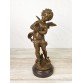 Statuette "Cupid with plates"