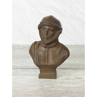Bust of Gagarin in a helmet (antique)