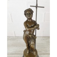 Statuette "Boy with a cross"