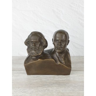 Bust of "Marx and Lenin"