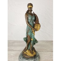 Statuette "Fortune (33cm, color.)"