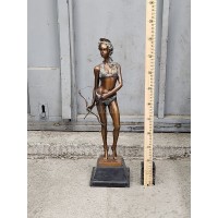 Statuette "Diana-the goddess of hunting (in a bikini)"