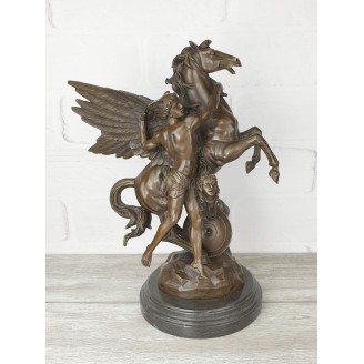 The statuette "Perseus and Pegasus"