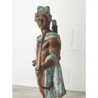 Statuette "Apollo Belvedere (color.)"