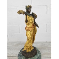 Statuette "Demeter - goddess of fertility (gold)"