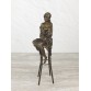 Statuette "On a chair with an apple (VA-103)"