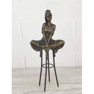 Statuette "On a Turkish chair (quality)"