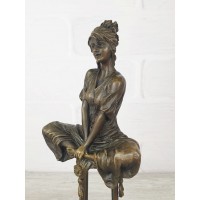 Statuette "On a Turkish chair (quality)"