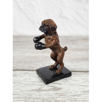 The statuette "Bulldog boxer"
