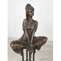 Statuette "On a Turkish chair (antique)"