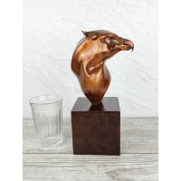 Statuette "Bust of an eagle"