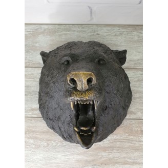 Statuette "Bear's head (on the wall)"