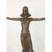 Statuette "Dancer (spread her arms)"