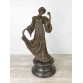 Statuette "Dancer in a long dress (with an apple)"