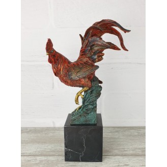 Statuette "Rooster (colored)"
