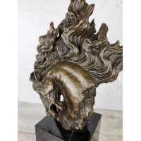Statuette "Bust of a horse (large)"