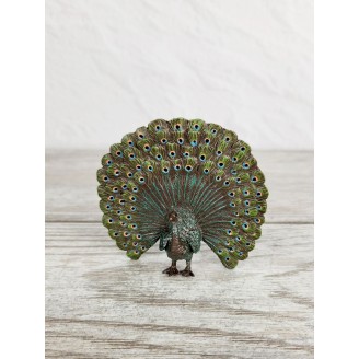 Statuette "Peacock (wreath)"