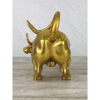 Statuette "Bull of the stock exchange (32cm, gold)"
