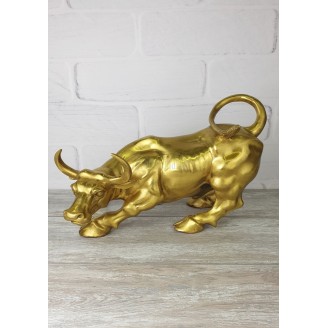 Statuette "Bull of the stock exchange (42cm, gold)"