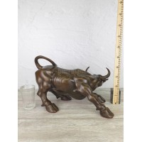 Statuette "Bull of the stock exchange (42cm, cinnamon)"