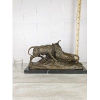 Statuette "Bullfight (large)"
