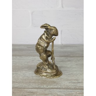 The statuette "The Hare Hunter"