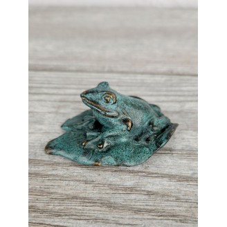 Statuette "Frog (small, green)"