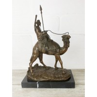 Sculpture "Arab warrior on a camel"