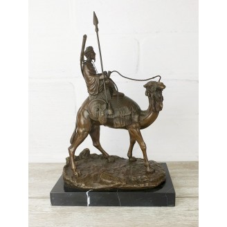 Sculpture "Arab warrior on a camel"