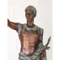 Sculpture "Gaius Julius Caesar Augustus (green)"