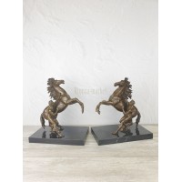 Sculpture "Horse Tamer (right)"