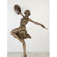 Statuette "Dancing with a shield and a dagger"
