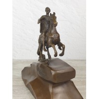 The Bronze Horseman statuette