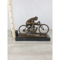 Statuette "Motorcyclist (retro)"