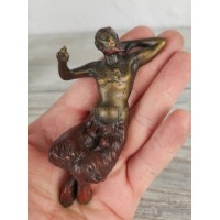 The statuette "Satyr makes love to a girl"